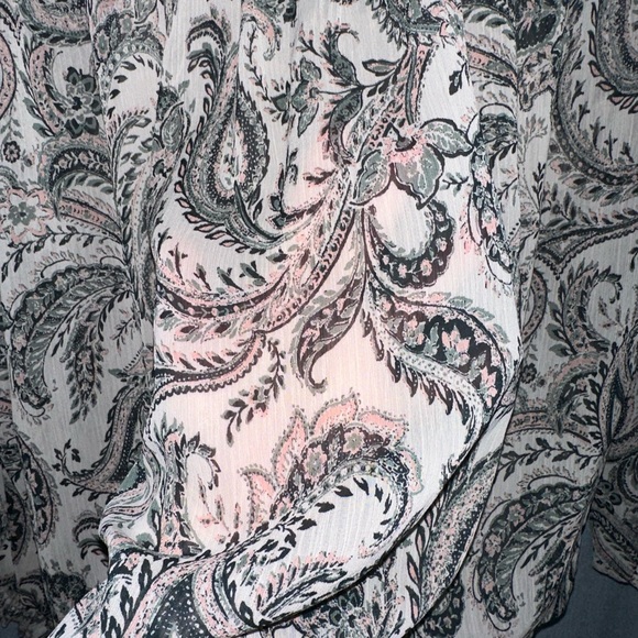 Ophelia Roe Smock Paisley Blouse - Picture 7 of 13